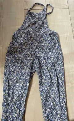 ZARA 花柄　サロペット　オーバーオール
