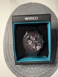【美品】WIRED ワイアード クロノグラフ 7T92-0BJ0電池交換済のサムネイル