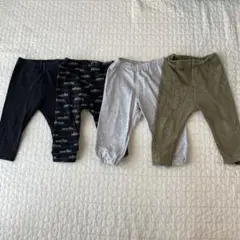 ユニクロ　レギンス4点セット 80cm