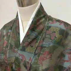 KN6776 大島紬 身丈159.5cm 着物 正絹のサムネイル