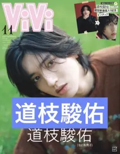 道枝駿佑 ViVi 切り抜き 抜けなし 表紙 ピンナップ