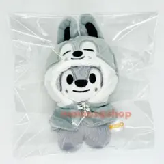 スキズ✨️ウルフチャン　ぬいぐるみ　バンチャン　エコパ　特典トレカ付 skzoo ウルフチャン ぬいぐるみ ミニ 初期ver. スキズ
