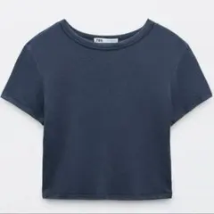 ZARA ザラ クロップドTシャツ S