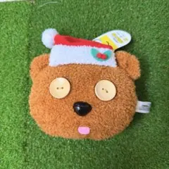 【新品】ティム　フェイスポーチ　ミニオン　クリスマス　サンタ　カルディ