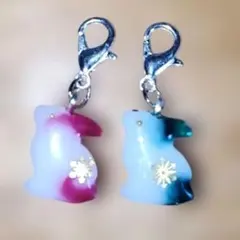 ウサギチャーム 雪うさぎ 第2弾