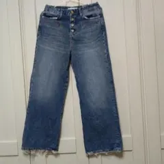 ZARA BASIC DENIM ワイドレッグ ジーンズのサムネイル