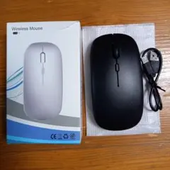 ☘️【新品ワイヤレスマウス Bluetooth 2.4GHz 静音 薄型 充電式