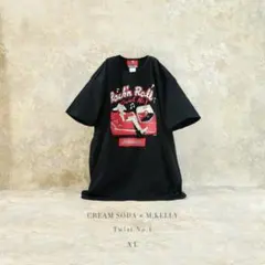 新品 XL クリームソーダ × マシンガンケリー Tシャツ 怪人二十面相 