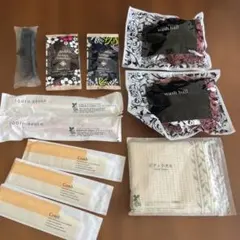 アメニティセット 歯ブラシ ボディタオル ウォッシュボール 入浴剤のサムネイル