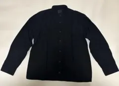 無印良品　スタンドカラーシャツ