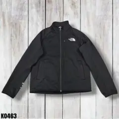 ノースフェイス 美品 キッズ ジャージ ジャケット 150 ブラック K0463