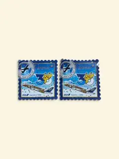 ANA ポケモンジェット 30周年記念 ステッカー 2枚セット