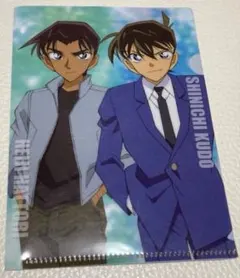 工藤新一 &服部平次　ミニクリアファイル