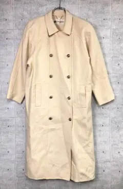 courreges レトロモード古着 メルトン ダブル 金ボタン コートのサムネイル