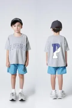 SHIPS購入 ハイキング 半袖Tシャツ130 120グレー BEAMS