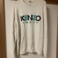KENZO ホワイトセーター XL