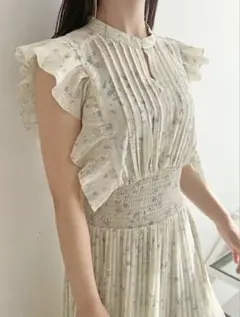 Sustainableフリルワンピース 0 SNIDELミント4/13日以降発送