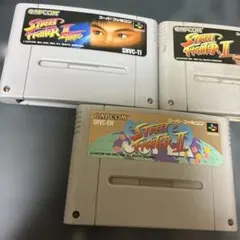 4.27.月⭐️スーパーファミコンソフト⭐️3本。 ストリートファイター2