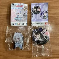 くら寿司　にじさんじ　アクスタ・缶バッジ 2個セット