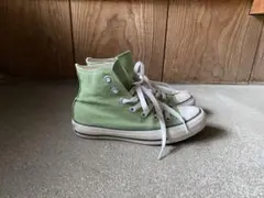 コンバース converse キャンバス ハイカット スニーカー グリーン