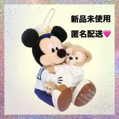 【新作】 ミッキー&ダッフィー ぬいぐるみバッジ 3