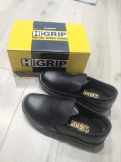 HiGRIP MIDORI WORK SHOES ブラック24センチのサムネイル