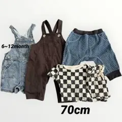 子供服 ベビー服 70 男の子 夏服5点まとめ売り babygap 他