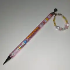 平成レトロ なっとうちゃん シャープペン・未使用品・チャーム付き