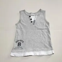 Biquette　タンクトップ　ノースリーブ　綿100％のサムネイル