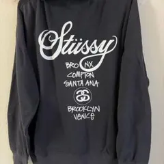レアOLD STUSSY『WORLD WIDE』スカル パーカー 80'S 90 - メルカリ