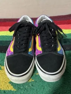 美品 VANS バンズ オールドスクール アナハイム マルチカラー 24.5cm