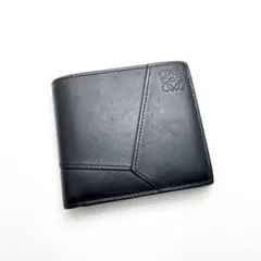 LOEWE ロエベ 二つ折り財布 バイフォールド パズル ブラック　0703①のサムネイル