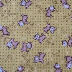 しーちゃんさま専用 USA コットン復刻柄　Chante Claireネコちゃん