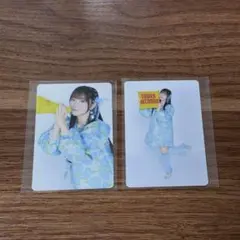 フルーツジッパー　タワレコ　トレカ　真中まな　2点セット