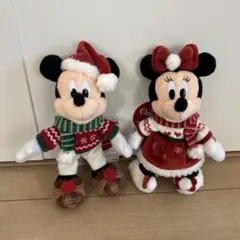 ミッキー＆ミニー クリスマスぬいぐるみ 2024 ぬいば
