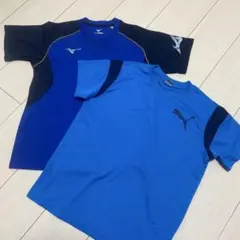 PUMA ミズノ　スポーツ用半袖シャツ 160 2枚セット