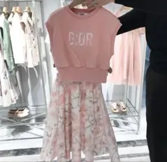 Dior ノースリーブ Tシャツ ピンクのサムネイル
