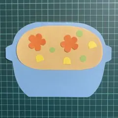 冬の壁面製作キット クリームシチュー No.1 幼稚園　保育園のサムネイル