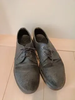 Dr. Martens 3ホール シューズ ブラック　スウェードのサムネイル