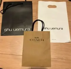 ショッパー セット COACH shu uemura