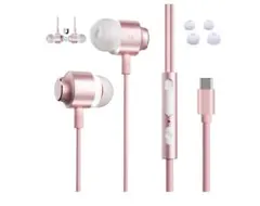 高音質イヤホン マイク付き　USB Type-C