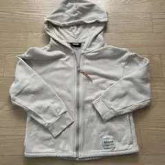 BREEZE フード付きパーカー サイズ130 アイボリー