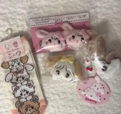 mikko キャミー　スフレ　ヘアクリップ　靴下　ミラー