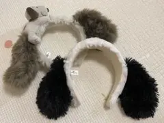 ユニバ スヌーピー カチューシャ セット