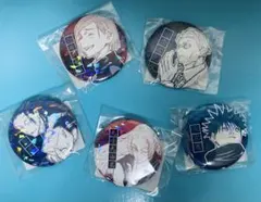 呪術廻戦　伏黒恵　釘崎野薔薇　七海建人　九十九由基　羂索　缶バッジ 5個セット