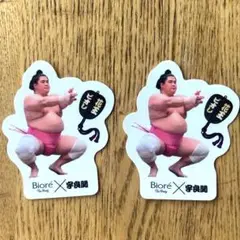 宇良関 ビオレ コラボ ノベルティ ステッカー 非売品 2枚