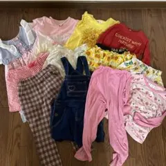 【110 女の子　アウター・靴付き】　15点セット