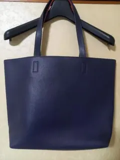 NOEVIR トートバッグ ネイビー レッド