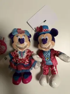 ぬいぐるみバッジ ミッキーディズニー・パルパルーザ ミニー＆ミッキー