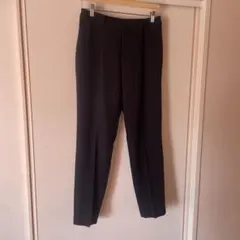 THE SUIT COMPANY ブラック スリムフィットパンツ